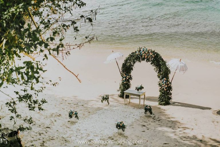 Bali Beach Elopement Wedding Package Bali Moon Wedding